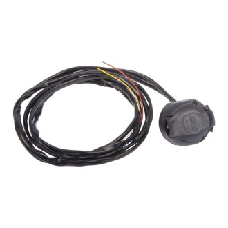 Ele.vez. vonóhor.7-pin hátsókivezetéssel 190cm