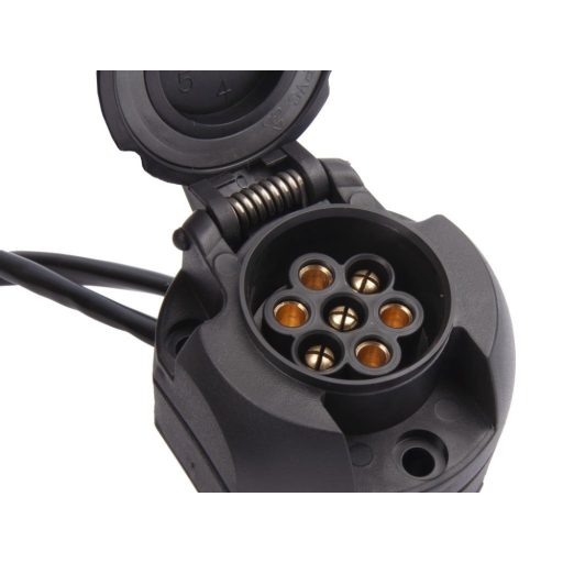 Ele.vez. vonóhor.7-pin hátsókivezetéssel 190cm