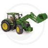 Bruder John Deere 7R 350 homlokrakodóval