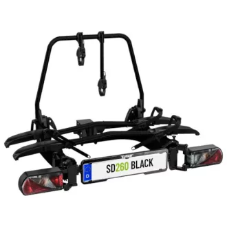 Eufab SD260 black - 2 kerék, vonóhorogra szerelve