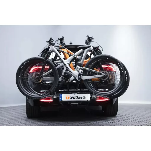 TowBike PRO 3 kerékpártartó - 3 kerékpár, vonóhorogra rögzíthető
