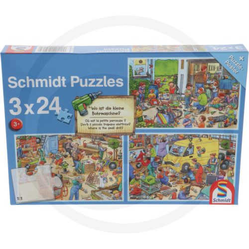 Schmidt Puzzle: Hol van a kis fúró?