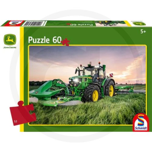 Schmidt Puzzle 60 Teile John Deere 6R 185