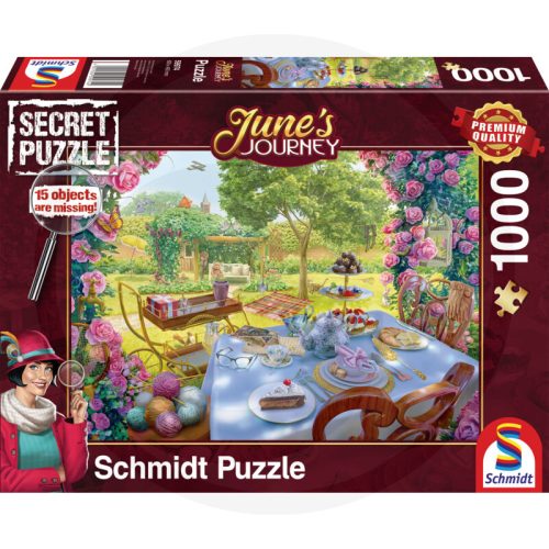 Schmidt Puzzle 1000 Teile Tee im Garten