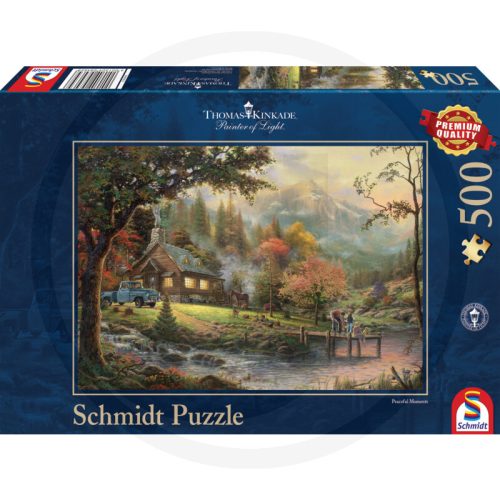 Schmidt Puzzle 500 Teile Idylle am Fluss