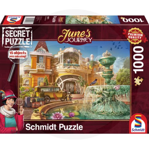 Schmidt Puzzle 1000 Teile Orchideenanwesen