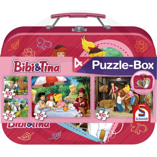 Schmidt Puzzle 2 x 100/150 Teile Bibi & Tina