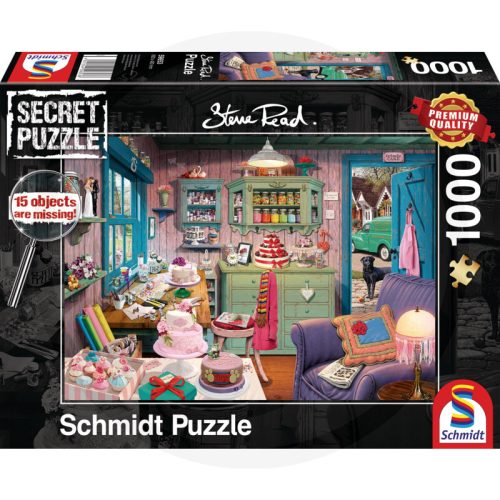 Schmidt Puzzle 1000 Teile Großmutters Stube