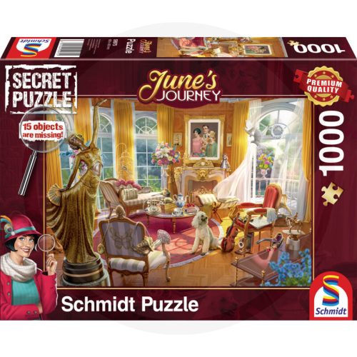 Schmidt Puzzle 1000 Teile Salon Orchideenanwesen