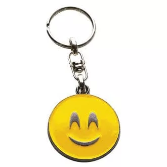 Mosolygó emoji kulcstartó