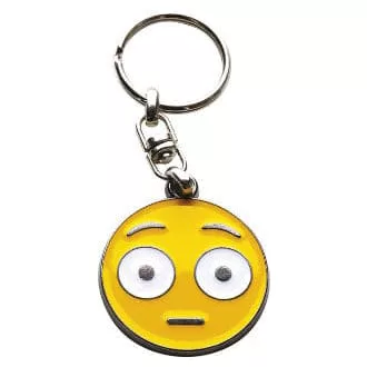 Meglepett emoji kulcstartó