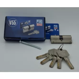 Basi V55 30x35G gombos nikkelezett zárbetét