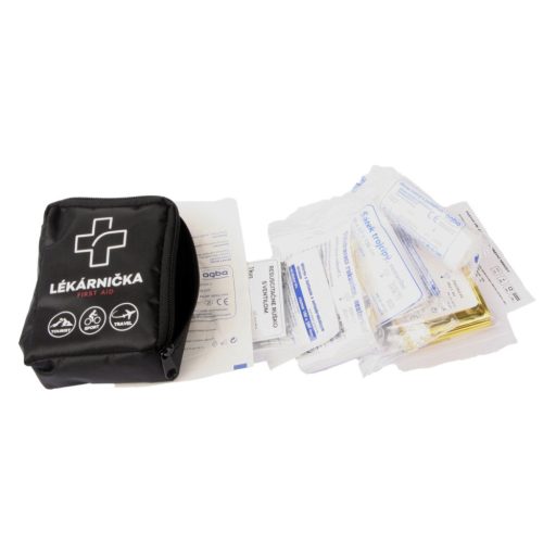 Textil elsősegély doboz övre, Agba