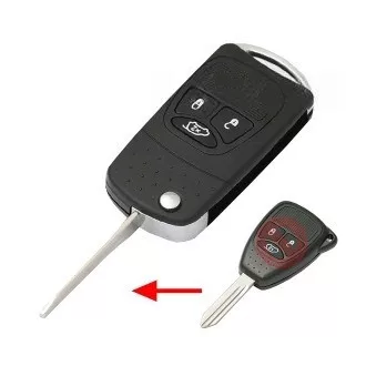 Chrysler 044 - nyers kulcs - Chrysler-Dodge-Jeep