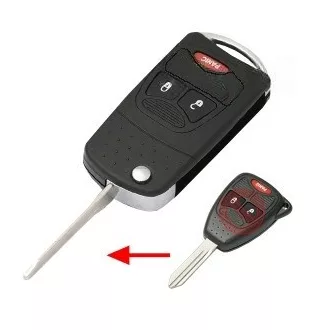 Chrysler 045 - nyers kulcs - Chrysler-Dodge-Jeep