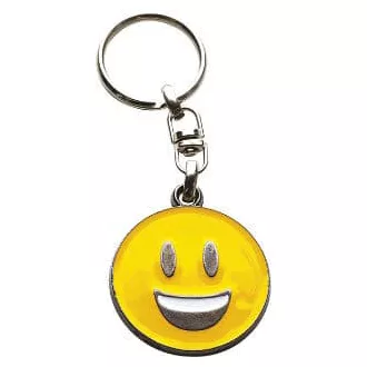 Nevető emoji kulcstartó