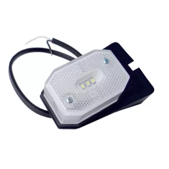 Helyzetjelző FT-001 LED fehér, tartóval, FRISTOM