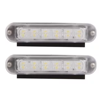 Nappali menetfény, 2 db/szett, 6 x LED, OSRAM, Automata