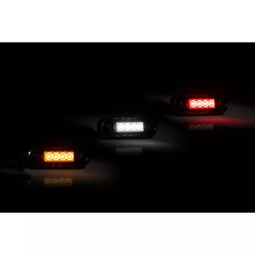 Helyzetjelző FT-073 CD, piros DARK STYLE, FRISTOM