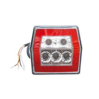 Egyesített lámpa FT-120 LED, 12-36 V, 3 funkciós, FRISTOM