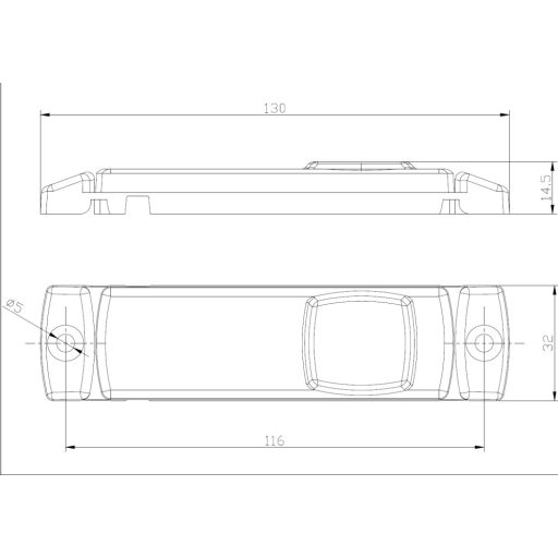 Helyzetjelző FT-18 B LED fehér