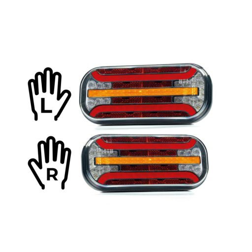 Egyesített lámpa FT-230 LED tolatólámpával