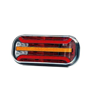   Egyesített hátsó lámpa FT-230 LED tolatólámpával, rendszámvilágítás nélkül, FRISTOM