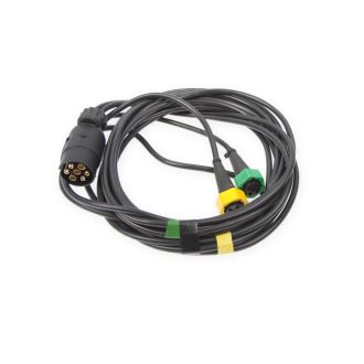 Utánfutó elektromos vezeték 7pin / 4 m lámpa nélkül