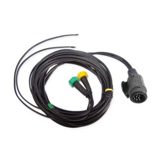  Utánfutó elektromos vezeték 13pin / 9 m lámpa nélkül + 6,5 m, helyzetjelző kivezetéssel