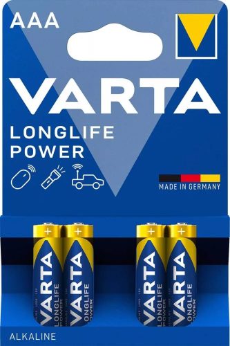 VARTA Longlife Power AAA mikró elem BL4