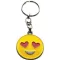 Szerelmes emoji kulcstartó