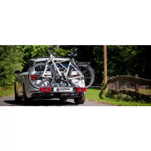 WESTFALIA Bikelander BC80 LED kerékpártartó - 3 kerék, vonóhorogra szerelve