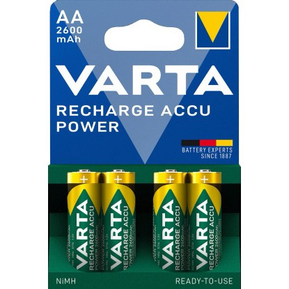 2600 mAó VARTA POWER akkumulátor ceruza AA 2600 mAh BL4