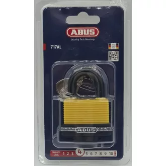 ABUS 717AL/45 lakat sárga