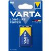 VARTA LONGLIFE POWER 9 V-OS /E/ 6LR61 ELEM BL1