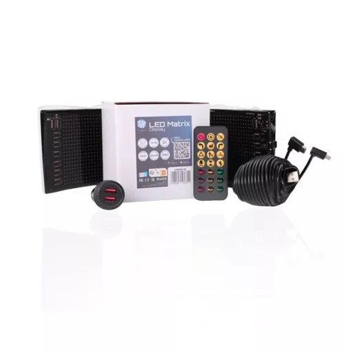 LED Mátrix Kijelző 20x64 (102x348mm) KÉSZLET