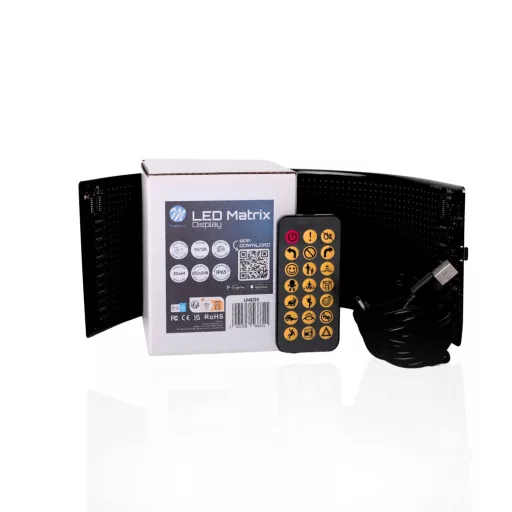 LED mátrix kijelző 20x64 (102x348 mm)