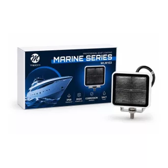   M-TECH munkalámpa tengerre 40W 4x10W LED 3.19" 12/24V IP68 reflektorral