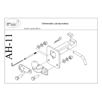 Vonohóróg AutoHak vonógömb AH-11