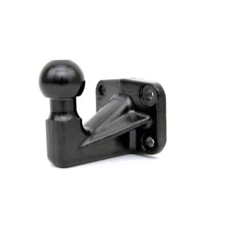 Vonógömb talpas 4 x M12 mm, furattávolság 83 x 56 mm