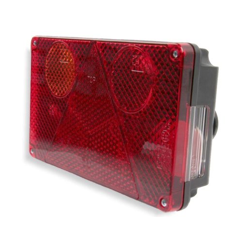 Egyesített lámpa W21L (114) ködlámpával és rendszám világítással