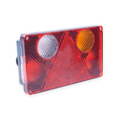 Egyesített lámpa W21P (115) tolatólámpával és rendszám világítással