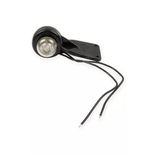 Helyzetjelző W23 (125) piros-fehér, LED