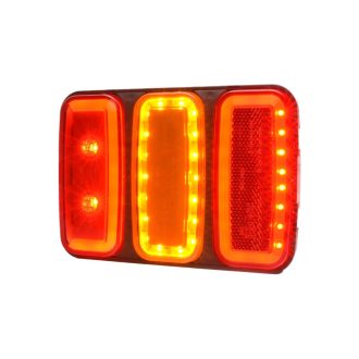 Egyesített lámpa W227 (1493/I/KR), 5 - funkciós, WAS