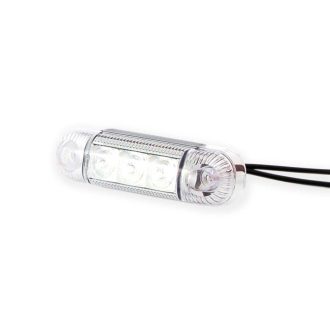 Helyzetjelző W61 (283) első fehér, 3 x LED