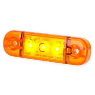 Helyzetjelző W97.1 (708) oldalsó narancs, LED