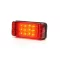 Ködlámpa W83D piros búra (700kr) LED