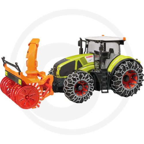 Bruder CLAAS Axion 950 hómaróval