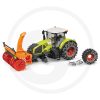 Bruder CLAAS Axion 950 hómaróval