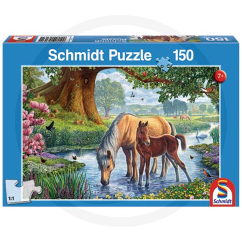 Schmidt Lovak a pataknál, 150 db-os puzzle